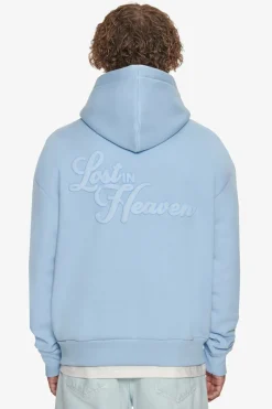 Hoodie<Dropsize Heavy Oversize Lost In Heaven Hoodie Baby Blue