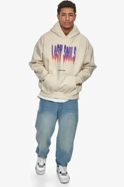 Hoodie<Dropsize Heavy Oversize Lost Souls Hoodie Coconut Milk