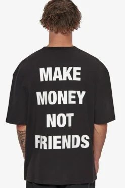 T-Shirt<Dropsize Heavy Oversize ''Make Money'' T-Shirt Black