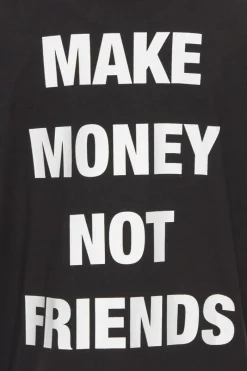 T-Shirt<Dropsize Heavy Oversize ''Make Money'' T-Shirt Black