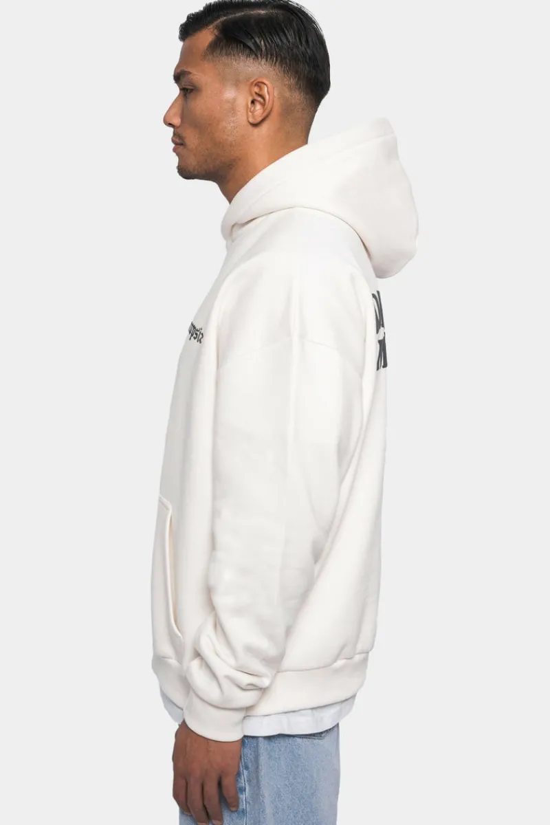Hoodie<Dropsize Heavy Oversize ''Members Only'' Hoodie Cream White