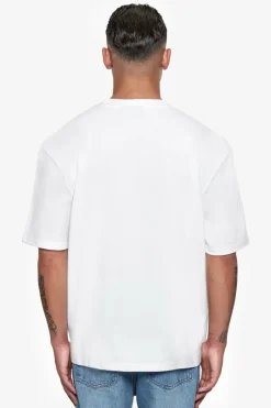 T-Shirt<Dropsize Heavy Oversize Metal Patch T-Shirt White