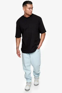 T-Shirt<Dropsize Heavy Oversize Metal Patch T-Shirt Black