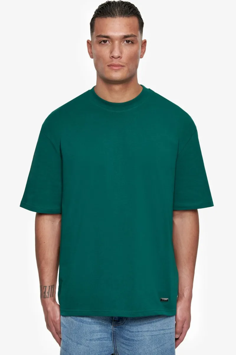 T-Shirt<Dropsize Heavy Oversize Metal Patch T-Shirt Green