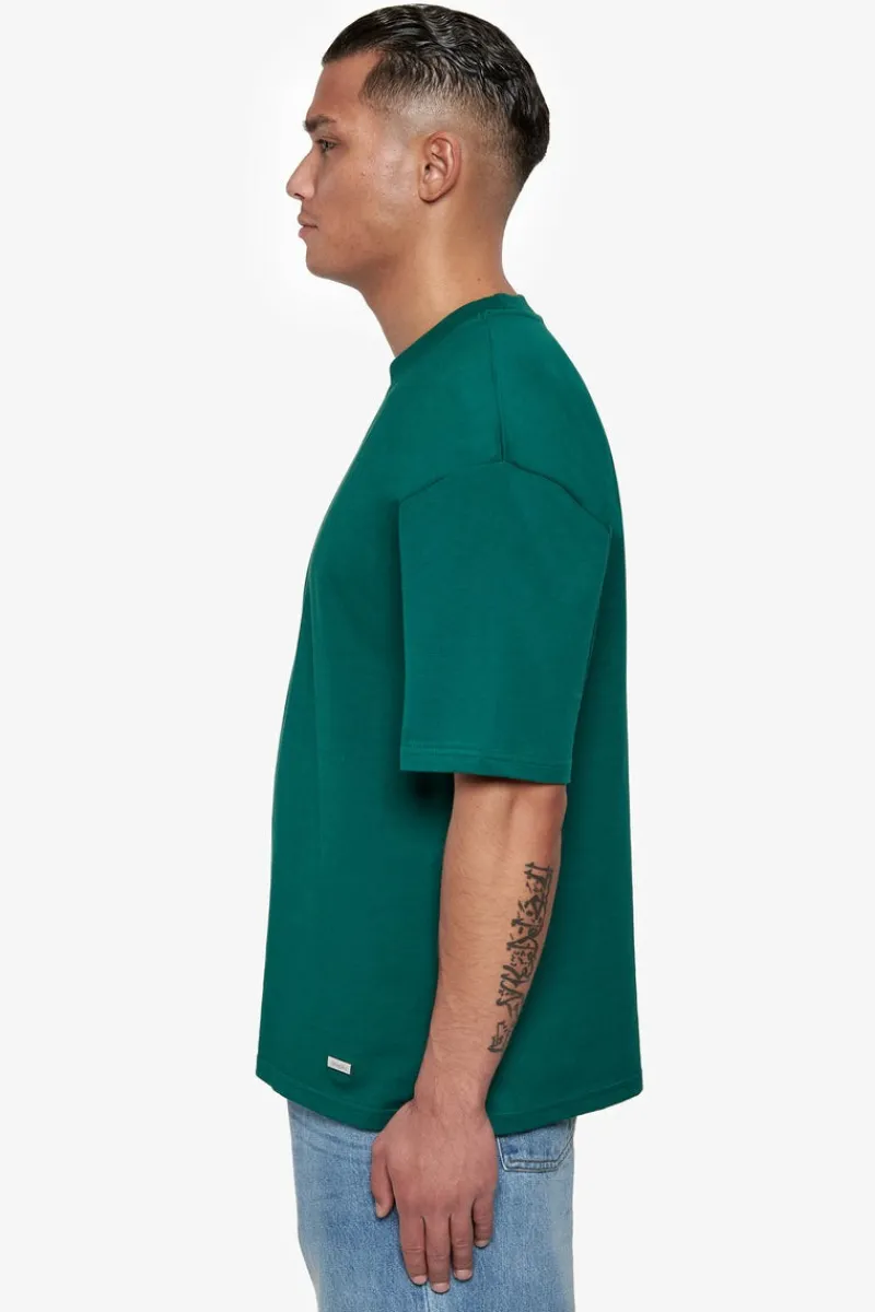 T-Shirt<Dropsize Heavy Oversize Metal Patch T-Shirt Green