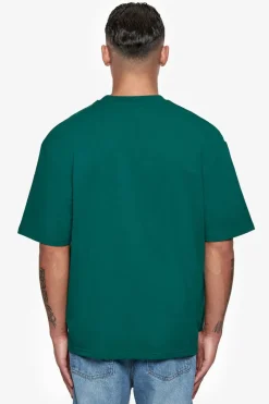 T-Shirt<Dropsize Heavy Oversize Metal Patch T-Shirt Green