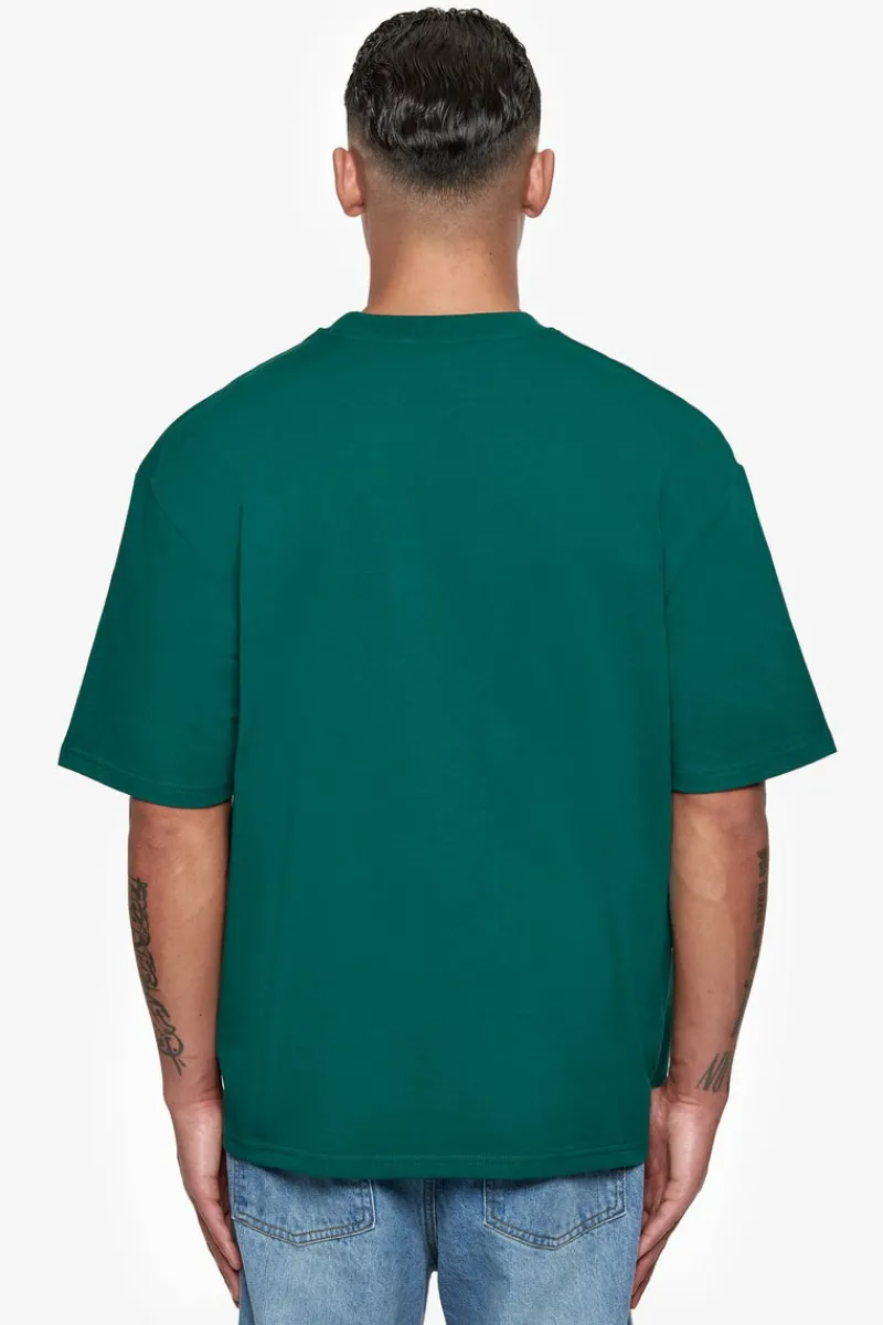 T-Shirt<Dropsize Heavy Oversize Metal Patch T-Shirt Green