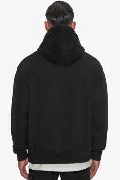 Hoodie<Dropsize Heavy Oversize Middle Embo Hoodie Black