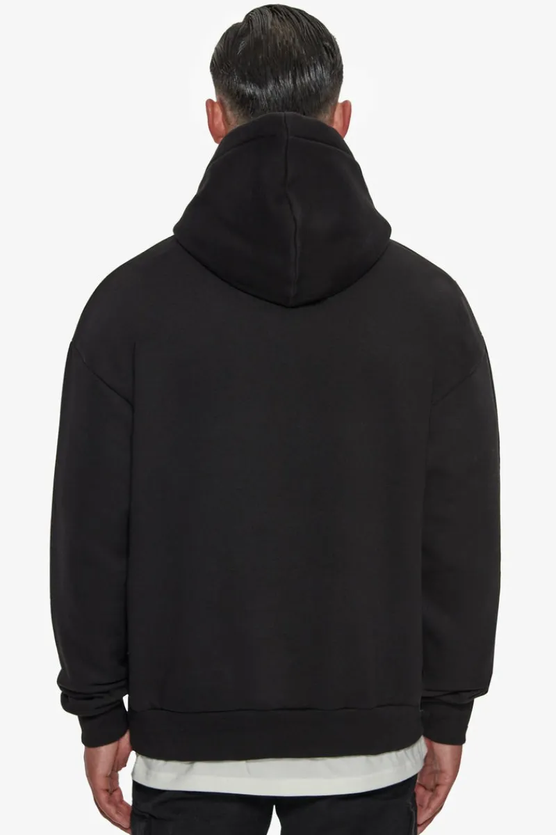 Hoodie<Dropsize Heavy Oversize Middle Embo Hoodie Black