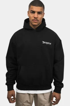 Hoodie<Dropsize Heavy Oversize Money On My Mind Hoodie Black