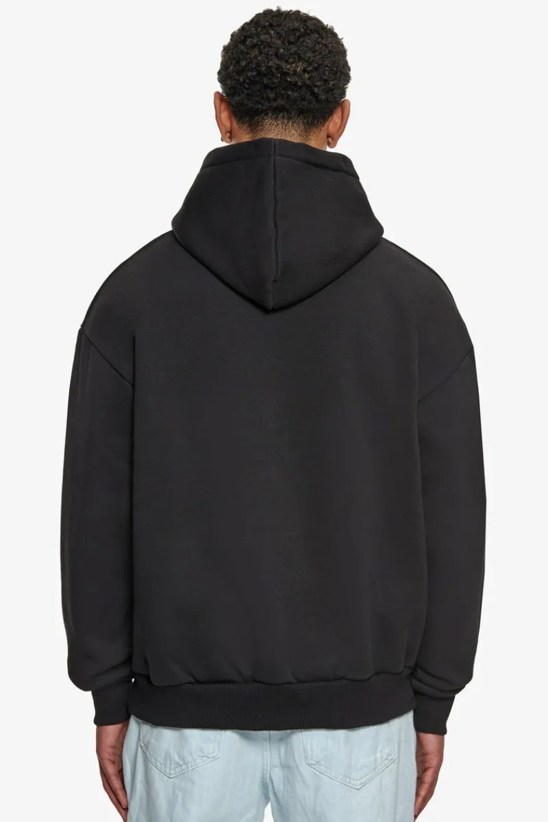 Hoodie<Dropsize Heavy Oversize More Focus Hoodie Washed Black