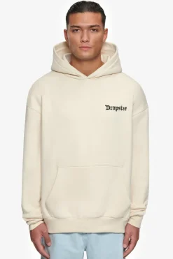 Hoodie<Dropsize Heavy Oversize Number Hoodie Coconut Milk
