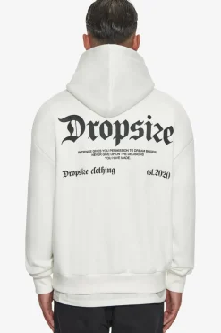 Hoodie<Dropsize Heavy Oversize Patience Hoodie Washed White