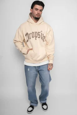 Hoodie<Dropsize Heavy Oversize Puffer Print Hoodie Navajo Beige
