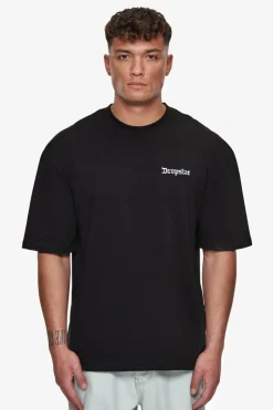 T-Shirt<Dropsize Heavy Oversize Quad Crime T-Shirt Black