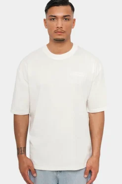 T-Shirt<Dropsize Heavy Oversize Quattro T-Shirt Cream White