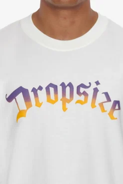 T-Shirt<Dropsize Heavy Oversize Rainbow T-Shirt Cream White