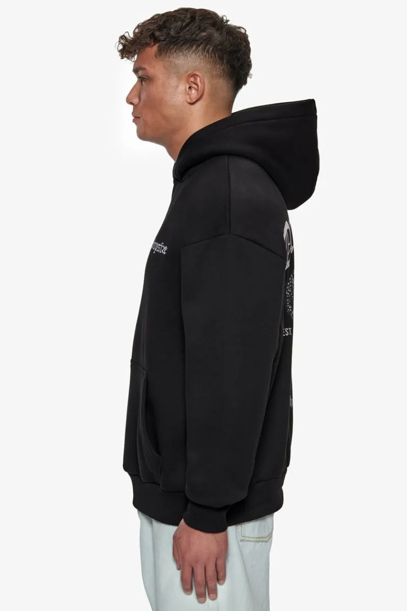Hoodie<Dropsize Heavy Oversize Raised In Hell Hoodie Black
