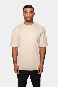 T-Shirt<Dropsize Heavy Oversize Riderz T-Shirt Coconut Milk