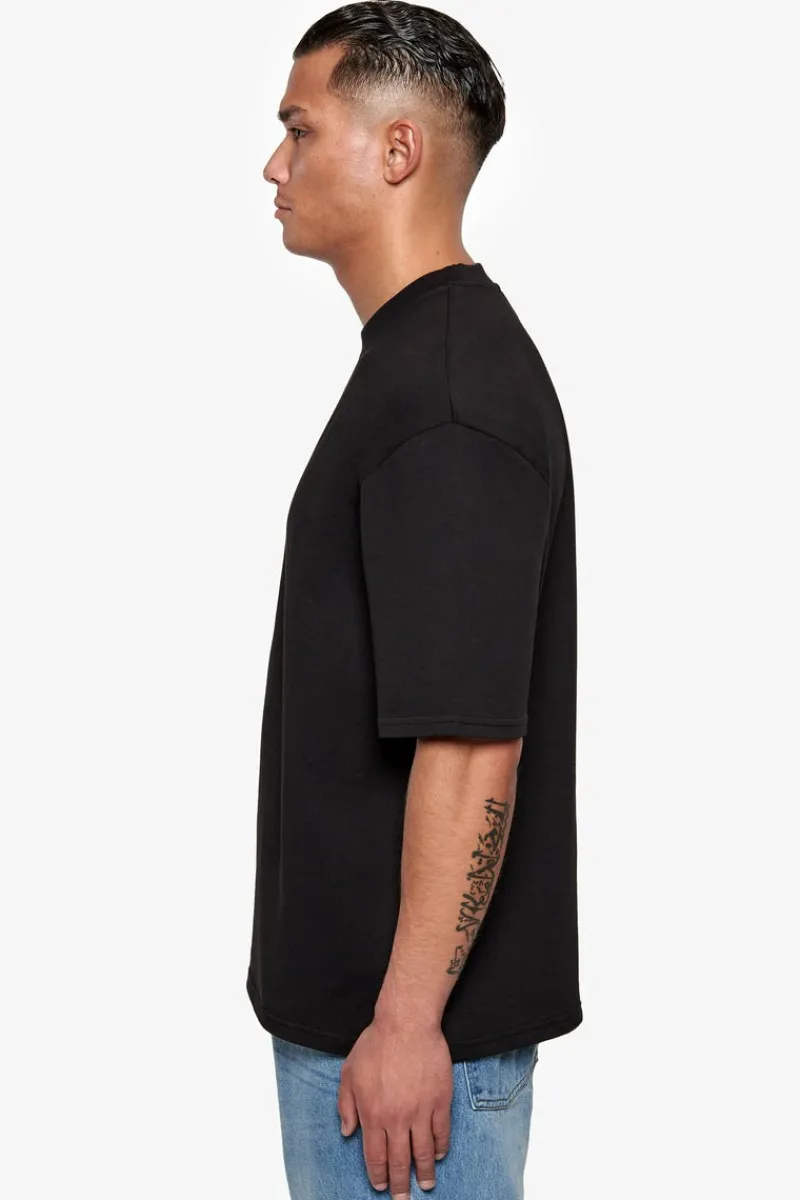 T-Shirt<Dropsize Heavy Oversize Rubber Patch T-Shirt Black