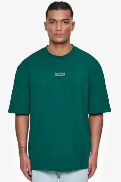 T-Shirt<Dropsize Heavy Oversize Rubber Patch T-Shirt Green