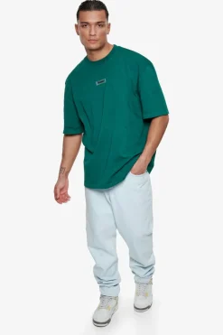 T-Shirt<Dropsize Heavy Oversize Rubber Patch T-Shirt Green