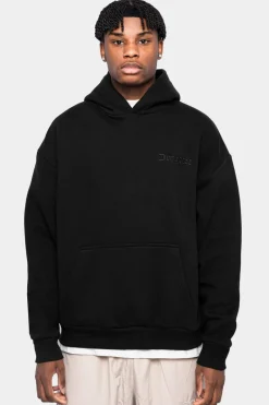 Hoodie<Dropsize Heavy Oversize Scorpion Design Hoodie Black