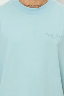 T-Shirt<Dropsize Heavy Oversize Scorpion Design T-Shirt Baby Blue