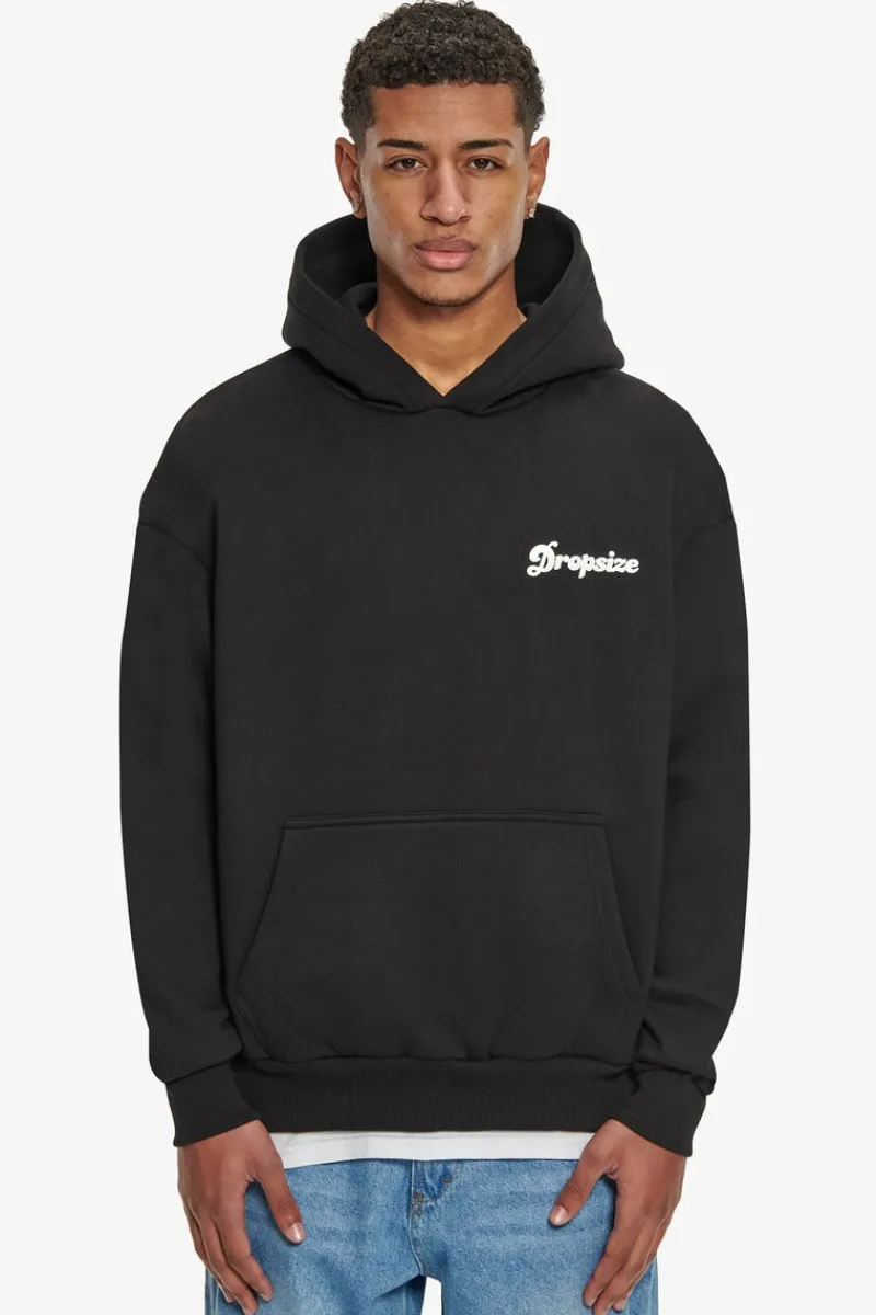 Hoodie<Dropsize Heavy Oversize Sky Is The Limit Hoodie Black
