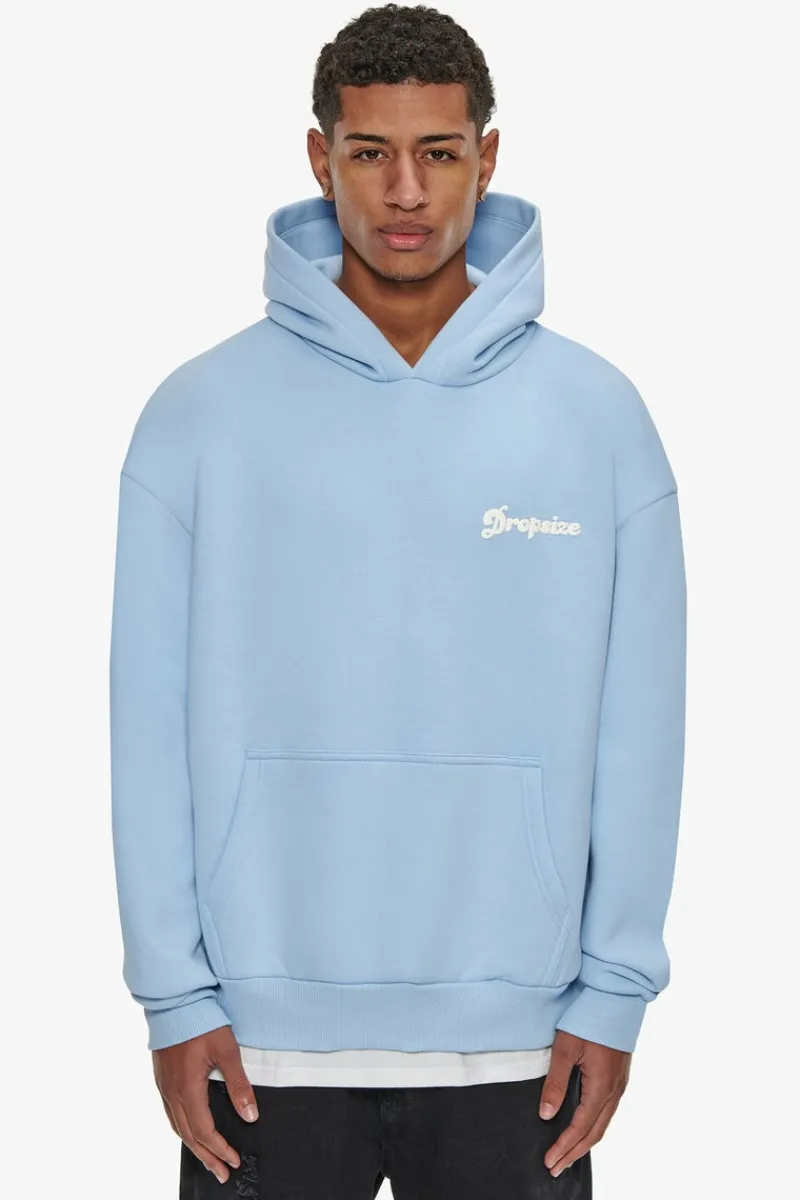 Hoodie<Dropsize Heavy Oversize Sky Is The Limit Hoodie Baby Blue