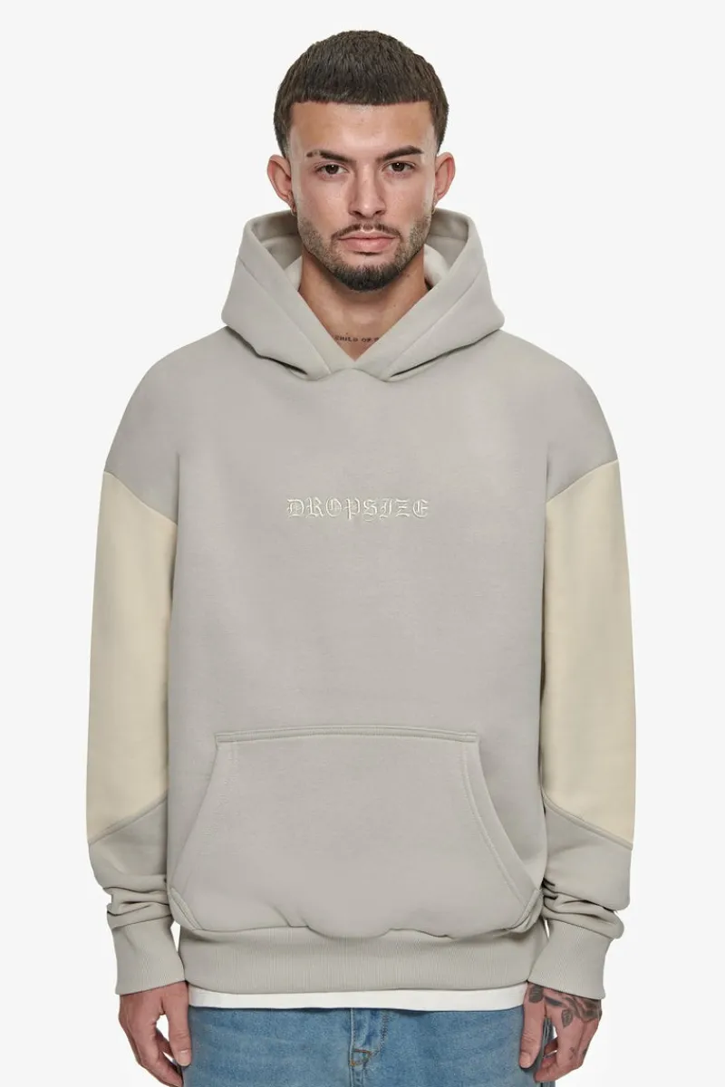 Hoodie<Dropsize Heavy Oversize Split Colour V2 Hoodie