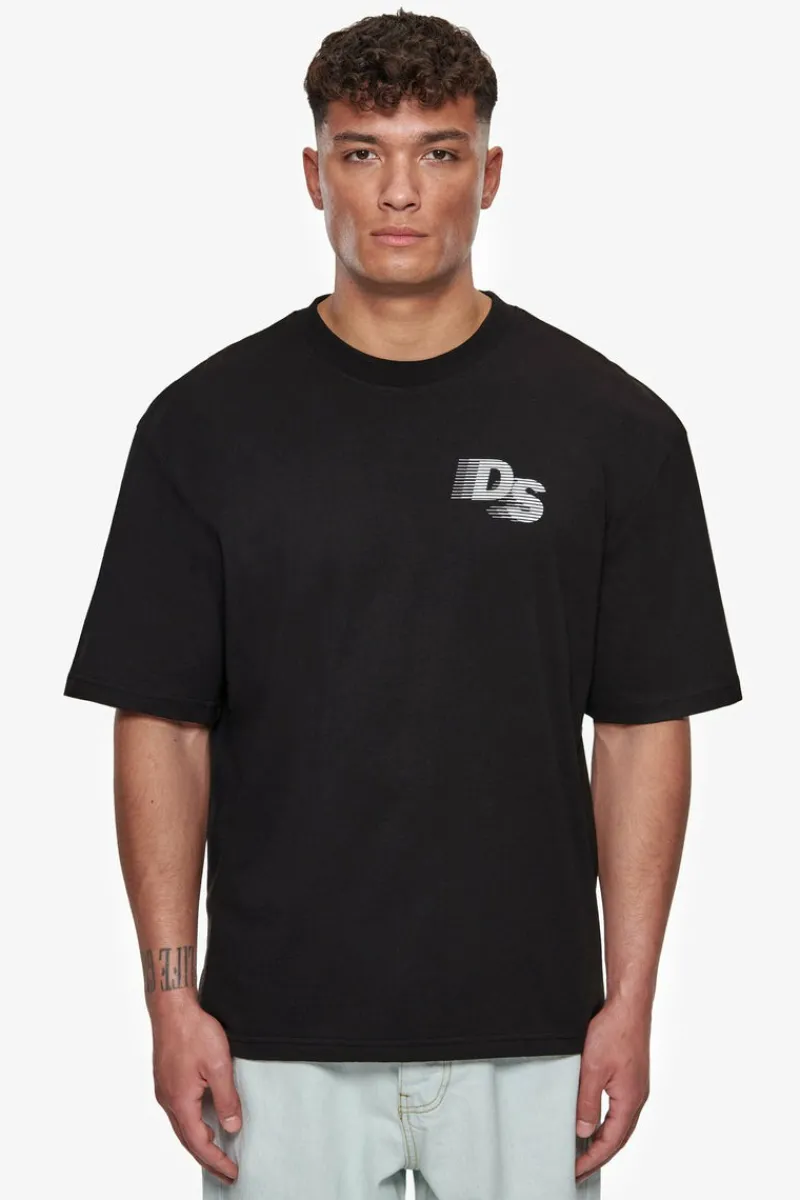 T-Shirt<Dropsize Heavy Oversize Streetwear Department T-Shirt Black