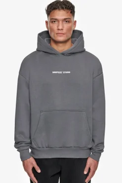 Hoodie<Dropsize Heavy Oversize Studio Hoodie Grey / White