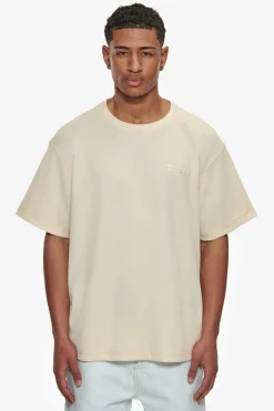 T-Shirt<Dropsize Heavy Oversize V2 Waffle T-Shirt Cream