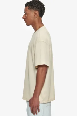 T-Shirt<Dropsize Heavy Oversize V2 Waffle T-Shirt Cream