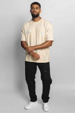 T-Shirt<Dropsize Heavy Oversize White Doves T-Shirt Coconut Milk