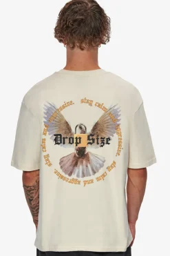 T-Shirt<Dropsize Heavy Oversize White Dove 2.0 T-Shirt Coconut Milk