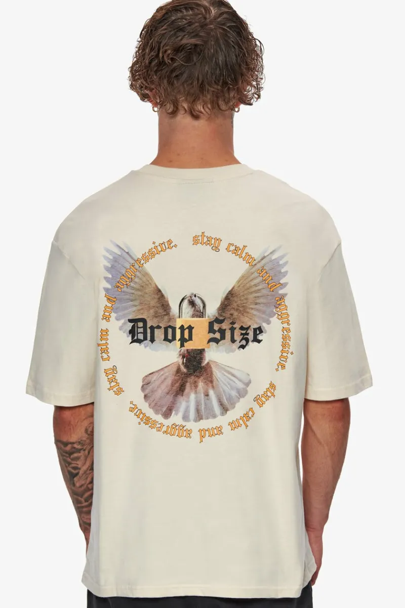 T-Shirt<Dropsize Heavy Oversize White Dove 2.0 T-Shirt Coconut Milk
