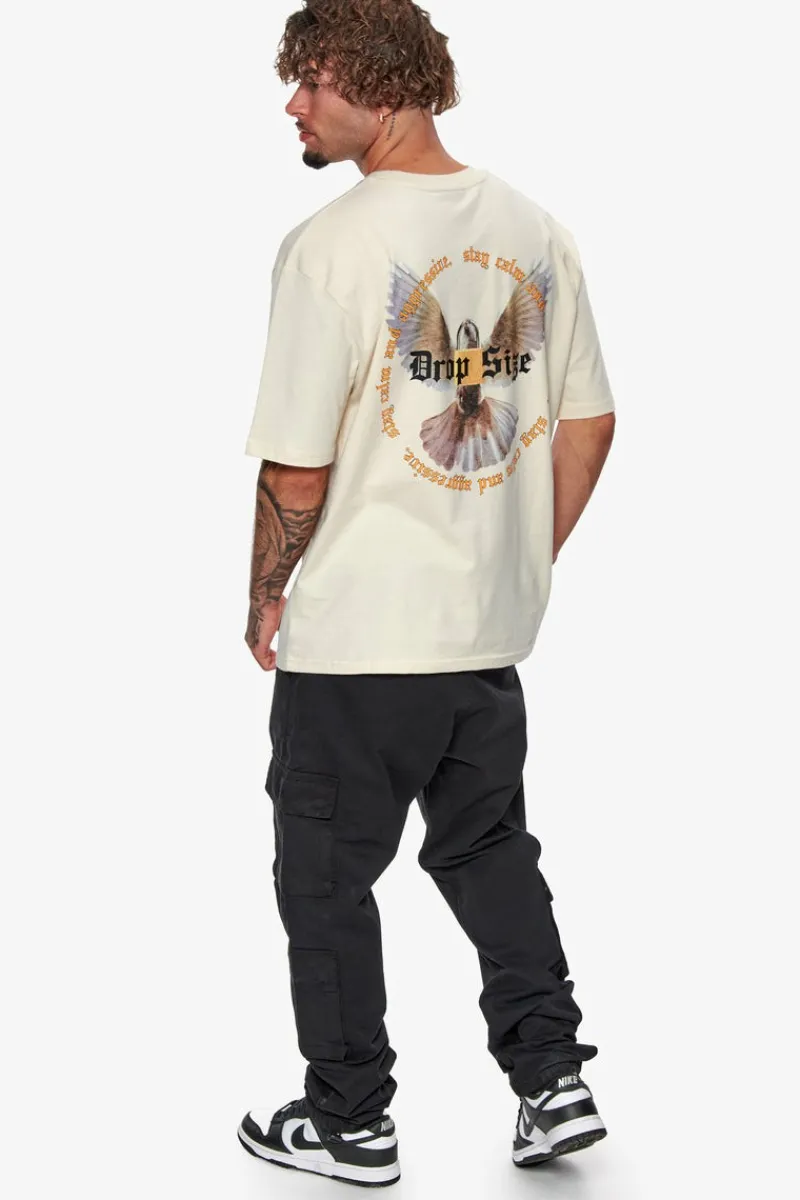 T-Shirt<Dropsize Heavy Oversize White Dove 2.0 T-Shirt Coconut Milk