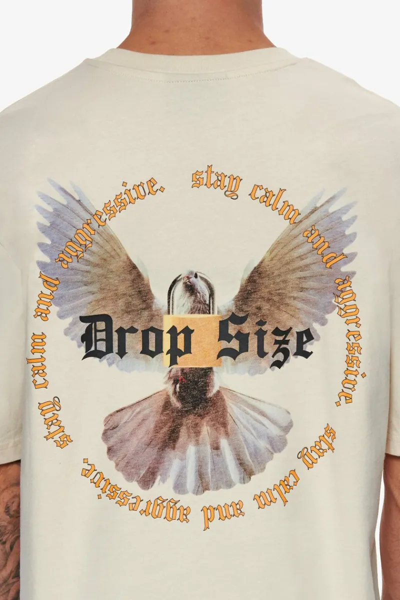 T-Shirt<Dropsize Heavy Oversize White Dove 2.0 T-Shirt Coconut Milk