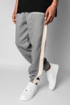 Jogging<Dropsize Heavy Side Stripe Jogger Heather Grey