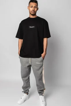 Jogging<Dropsize Heavy Side Stripe Jogger Heather Grey