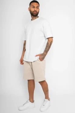 Shorts<Dropsize Heavy Sweat Embo Short Moon Beam