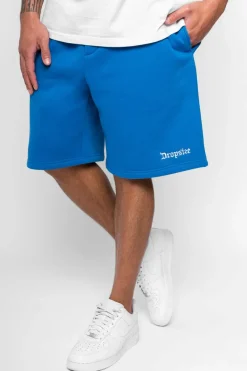 Shorts<Dropsize Heavy Sweat Embo Short Royal Blue