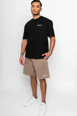 Shorts<Dropsize Heavy Sweat Embo Short Silver Mink