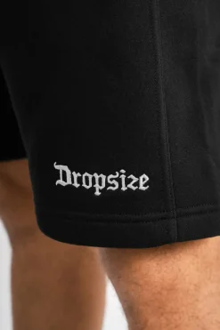 Shorts<Dropsize Heavy Sweat Embo Short V2 Black