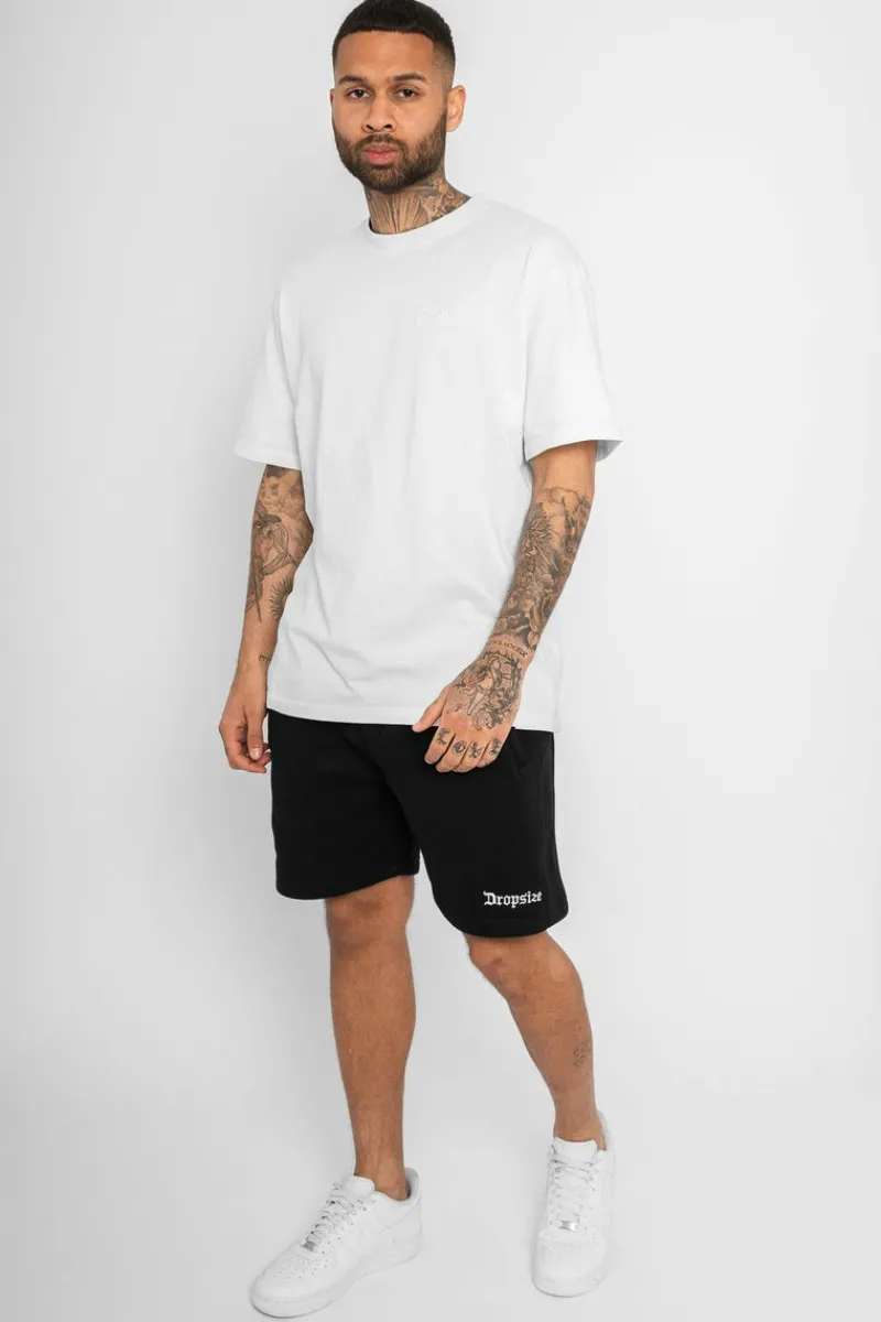 Shorts<Dropsize Heavy Sweat Embo Short V2 Black