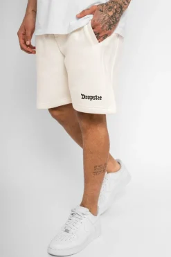 Shorts<Dropsize Heavy Sweat Embo Short V2 Cream White
