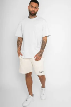 Shorts<Dropsize Heavy Sweat Embo Short V2 Cream White