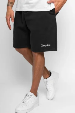 Shorts<Dropsize Heavy Sweat Embo Short Washed Black